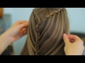 Waterfall Twists into Mermaid Braid | Cute Girls Hairstyles