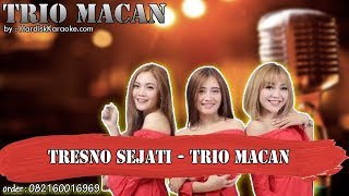 TRESNO SEJATI - TRIO MACAN karaoke tanpa vokal | KARAOKE TRIO MACAN