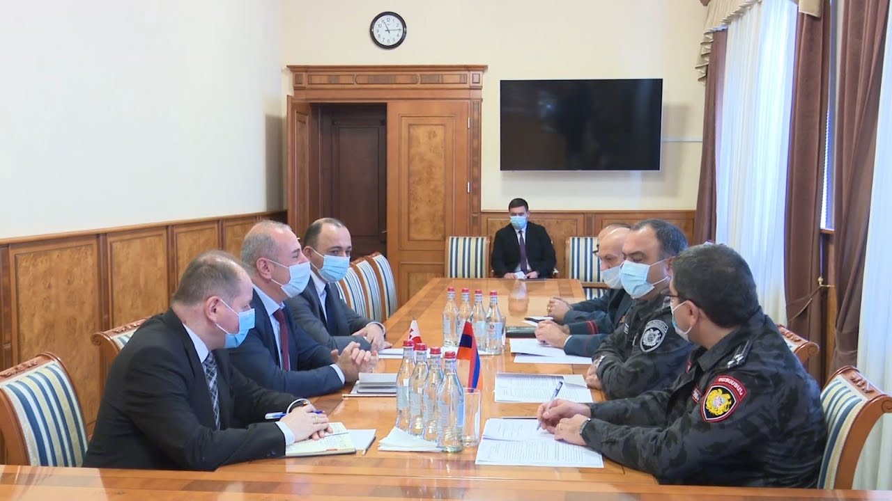 ՀՀ ոստիկանության պետն ընդունել է Հայաստանում Վրաստանի գործերով ժամանակավոր հավատարմատարին