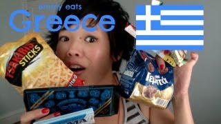 Emmy eats Greece