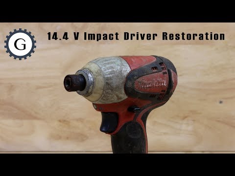 Rechargeable Impact Driver Restoration | Makita TD131D
