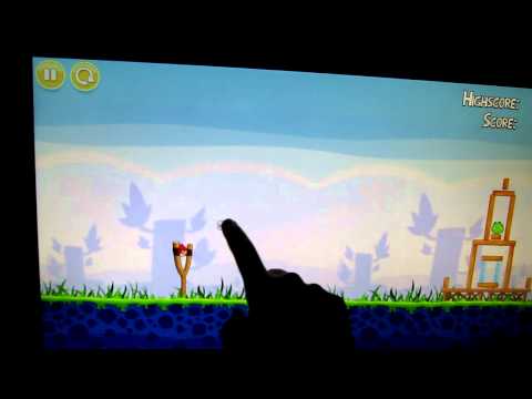 Angry Birds For PC Using A Dell Inspiron One 2305 AIO Touch