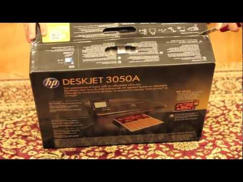 HP DeskJet 3050A: Unboxing