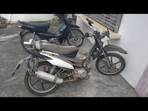 Восстановление мотоцикла Honda XRM (DLX110) /Repaire motorbike