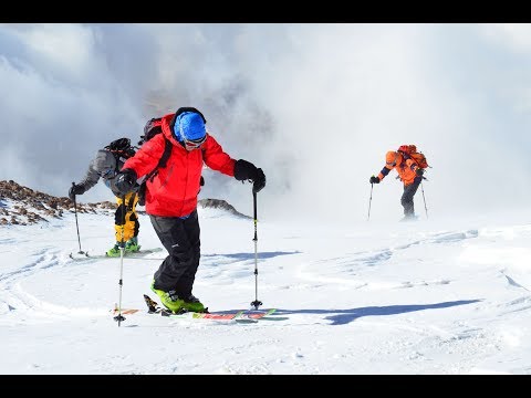Damavand Ski Touring - Iran Backcountry Skiing