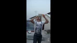 Mestre com bolas na boca!