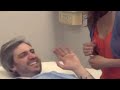 Labor Pain Simulation on Two Men as The Wives Sit Nearby - VERY FUNNY!