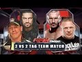 WWE RAW 2014 - John Cena & Roman Reigns vs Brock Lesnar & Randy Orton - Full Match HD!