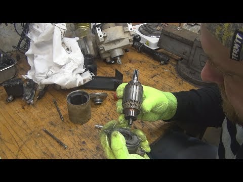 Как снять стартер на квадроцикле