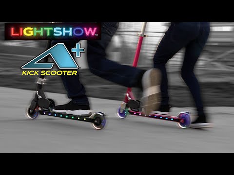 S Kick Folding Light-Up Scooter - Razor