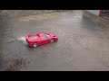 Ferrari F50 in motion - High speed camera