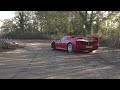 Ferrari F50 in motion - High speed camera