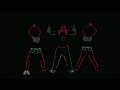 Team illuminate glow in the dark dance from Americs Got Talent.