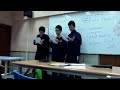 20130321 Drama Practice Lawrence, Vincent, Kevin Lee