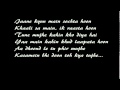 milne hai mujhse aayi karaoke