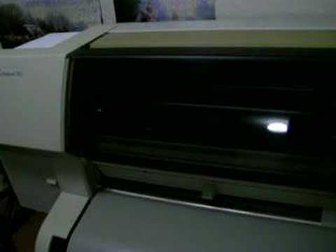 HP DesignJet 700 Plotter Duration: 5:09. Total Views: 4,846