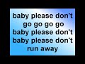 mike posner - please don`t go (official lyrics video)