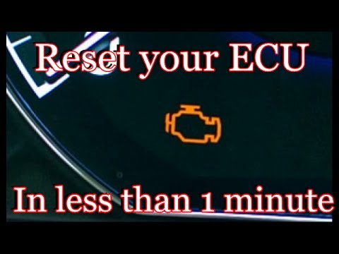 How to reset your ECU in less than 1 minute