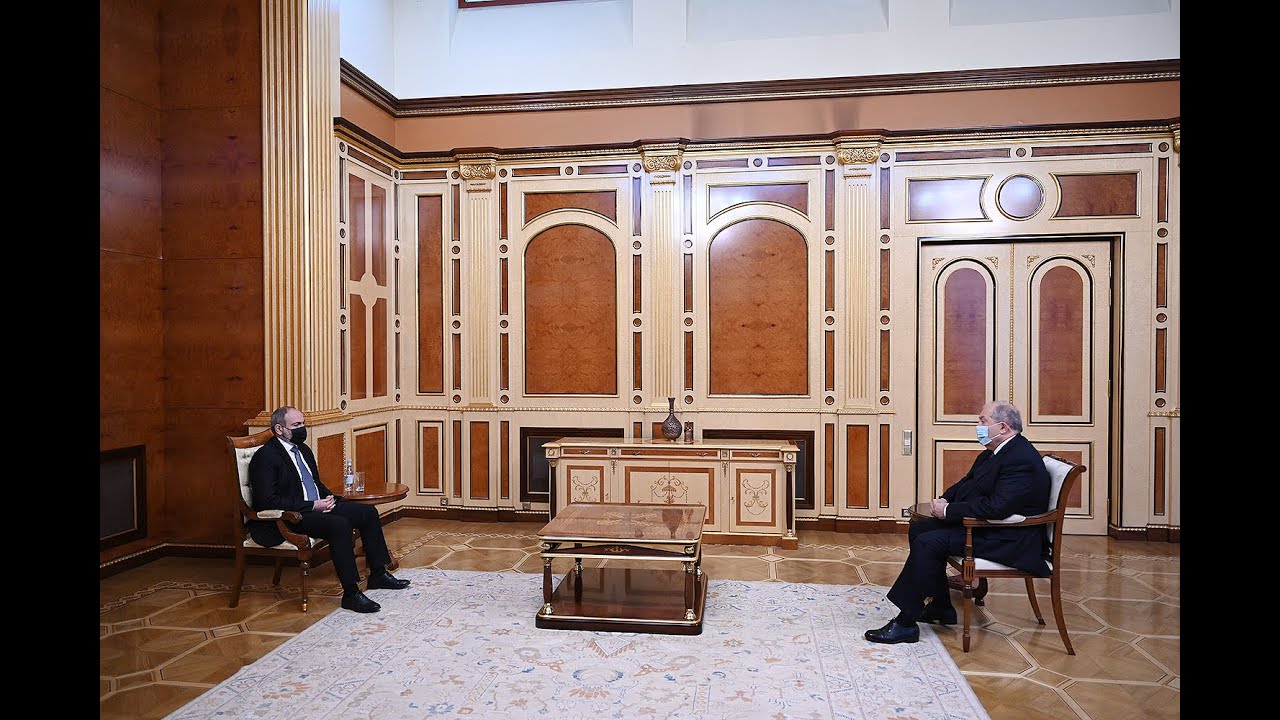 Վարչապետ Նիկոլ Փաշինյանը հանդիպում է ունեցել նախագահ Արմեն Սարգսյանի հետ