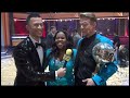 Dancing with the Stars Champions!! - Amber Riley & Derek Hough AfterBuzz TV November 27th Interview