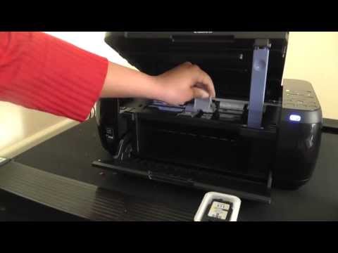 Canon PIXMA MP499-How To Replace Printer Ink Cartridges