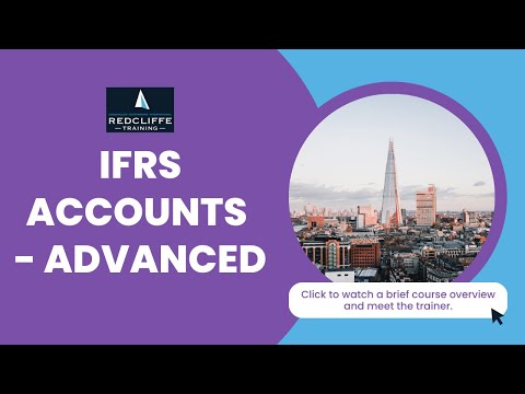 Training for IFRS Accounts - Advanced