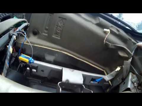 Renault Scenic 2 broke the passenger airbag connector