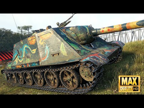 WZ 113G FT  Top support almost without a scratch   World of Tanks