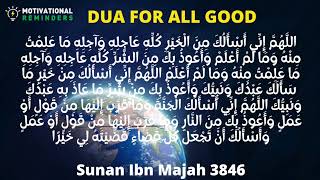 BEST DUA FOR EVERYTHING GOOD IN LIFE