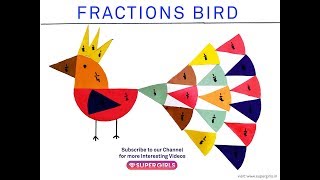 How to make a Fractions Bird Kids Maths Project Activity