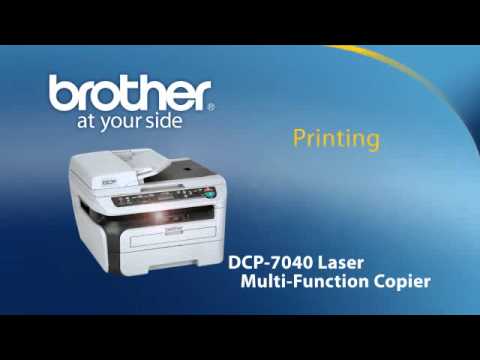 Brother DCP-7040 MultiFunction Copier Printer www.inkprintertoner.com. Duration: :15. Total Views: 562