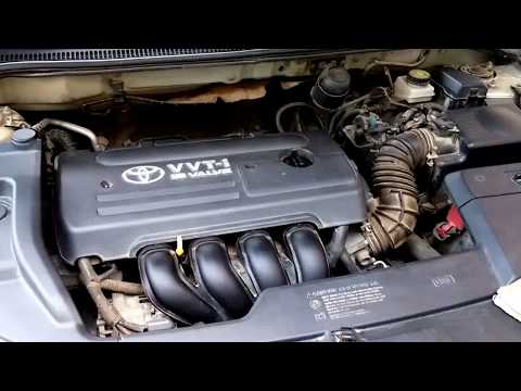 Работа двигателя 1zz - Toyota Avensis 2