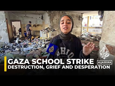 Gaza School Destruction