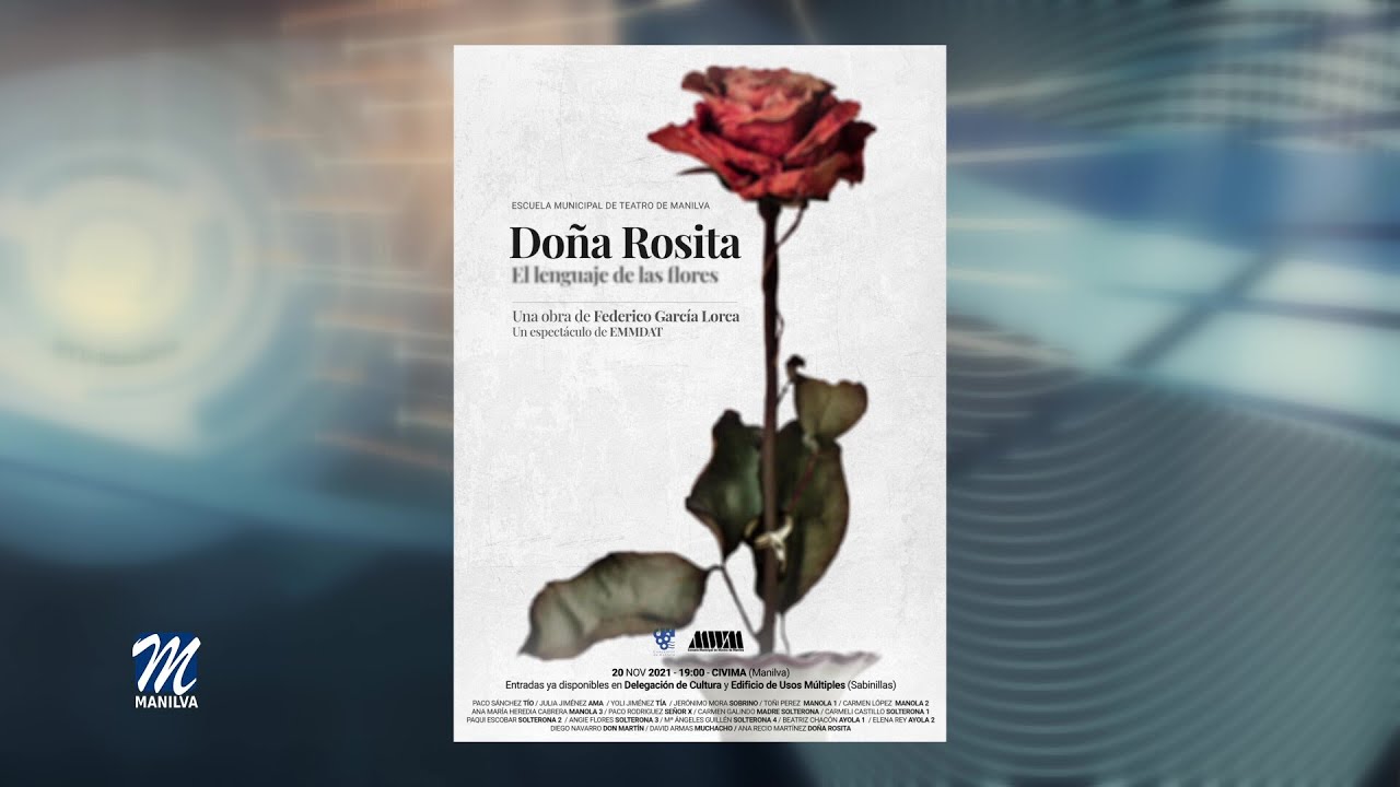 La representación  de «Doña Rosita la Soltera» tendrá dos pases