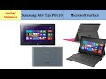 Samsung Ativ Tab P8510 over Microsoft Surface, specs compared