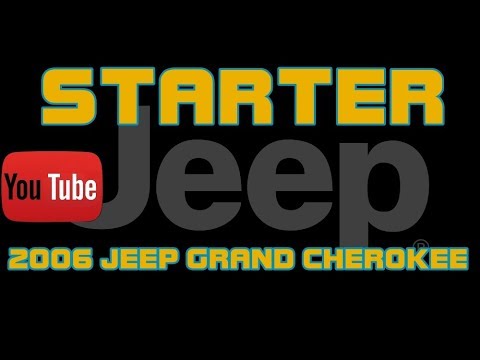 2006 Jeep Grand Cherokee - 3.7 - 2WD - Starter
