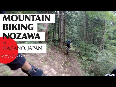 Mountain Biking Nozawa Onsen, Japan