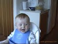 Laughing baby