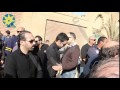 بالفيديو : أبو تريكة مسرعا لحضور جنازة الراحل حمادة امام 