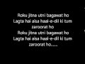 lat lag gayi - Race 2..Audio + Lyrics =nimoh upadhyay