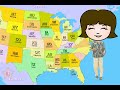 The 50 States Song !!!