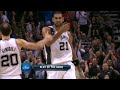 Tim Duncan Hits the Game-Winner to Beat the Hawks!