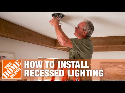 How To Install Recessed Lighting The Home Depot