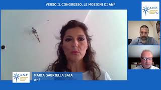 Verso il Congresso, le mozioni di Anf - Adriano Sponzilli e Maria Gabriella Saia