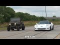 ZR-1 Corvette vs LSx Willy's Jeep