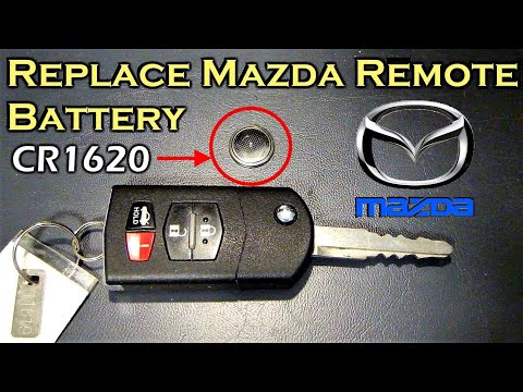Replace Mazda Remote Battery