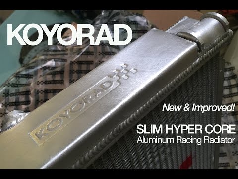 Koyorad Racing Radiator » NEW Slim HyperCore for AE86 » Industry Insider Vlog 3