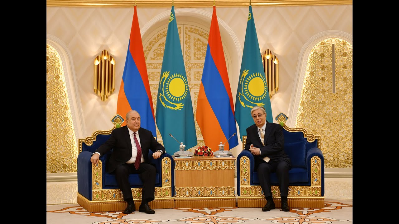 Կցանկանայի մեր երկրների միջև ավելի խորը համագործակցություն տեսնել. տեղի է ունեցել Հայաստանի և Ղազախստանի նախագահների հանդիպումը