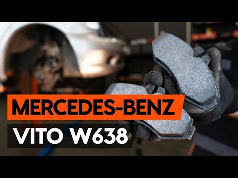 Как заменить передние тормозные колодки на MERCEDES-BENZ VITO 1 (W638) (ВИДЕОУРОК AUTODOC)