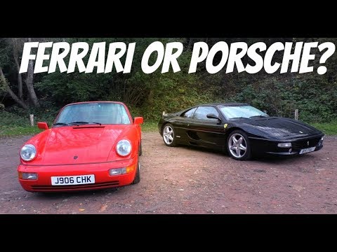Porsche 964 And Ferrari 355